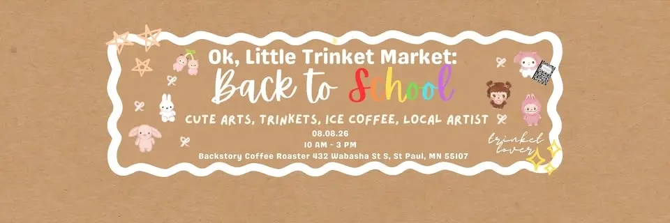 Ok, Little Trinket Market: Back to School Edition 𑣲⋆｡˚