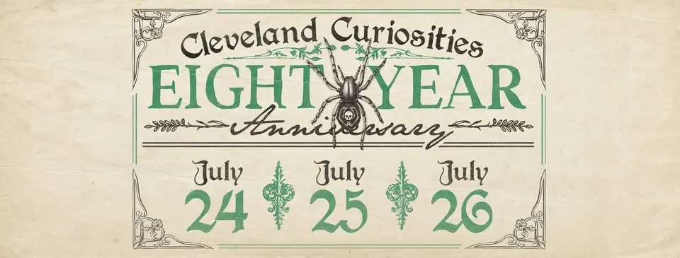 Cleveland Curiosities 8 Year Anniversary