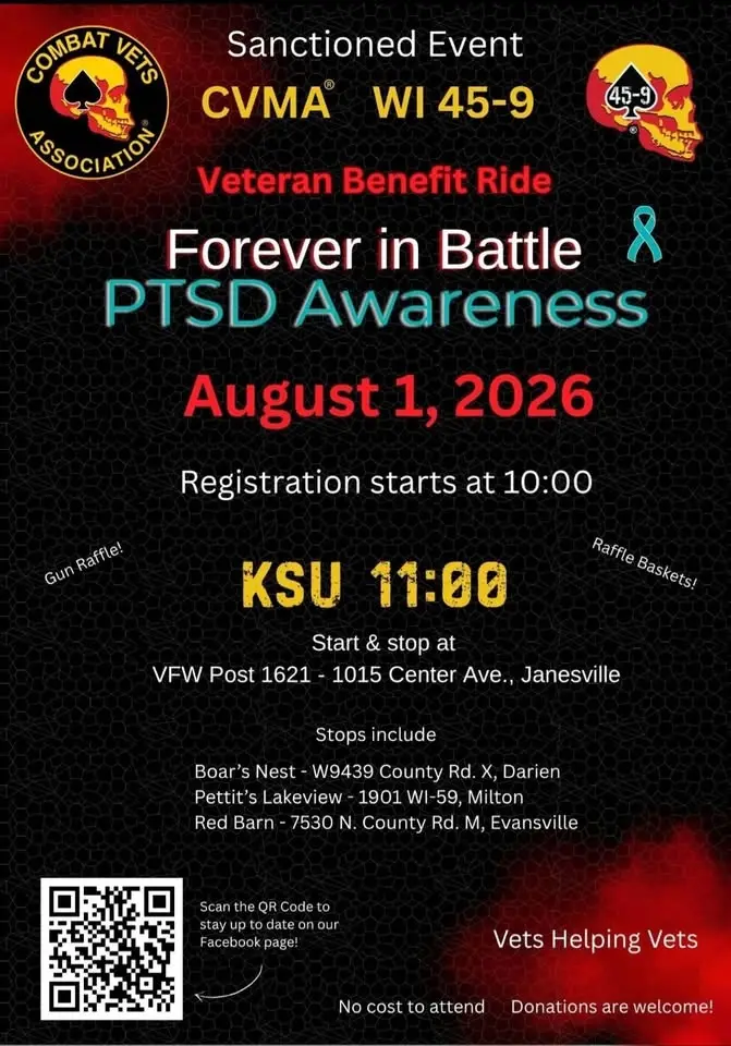 Forever in battle PTSD Awareness Ride