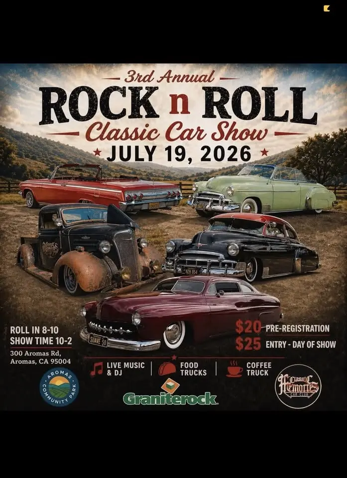 3rd Annual Rock N Roll Classic Car Show
