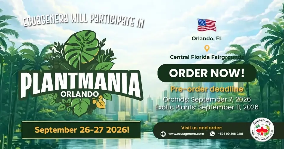 Ecuagenera will participate in Plantmania Orlando