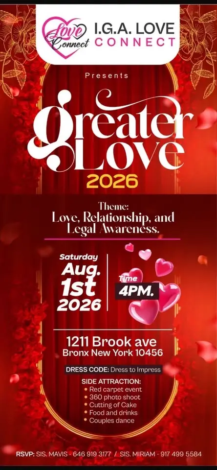 Greater Love 2026