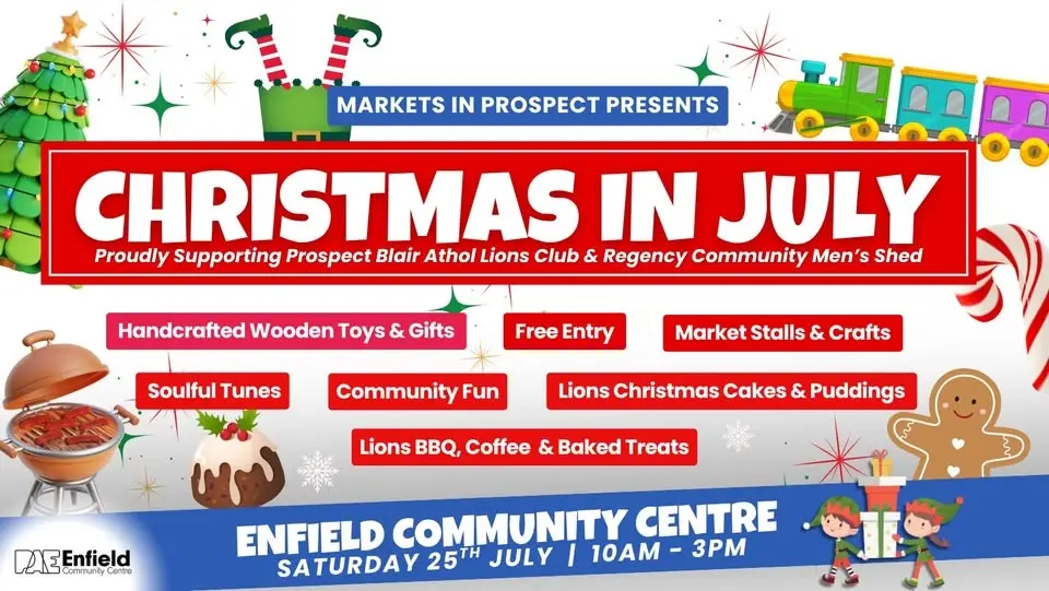 Christmas in July Markets
