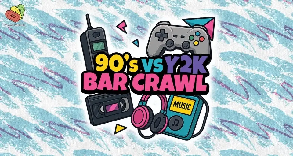 The 90s vs Y2K Bar Crawl - Virginia Beach