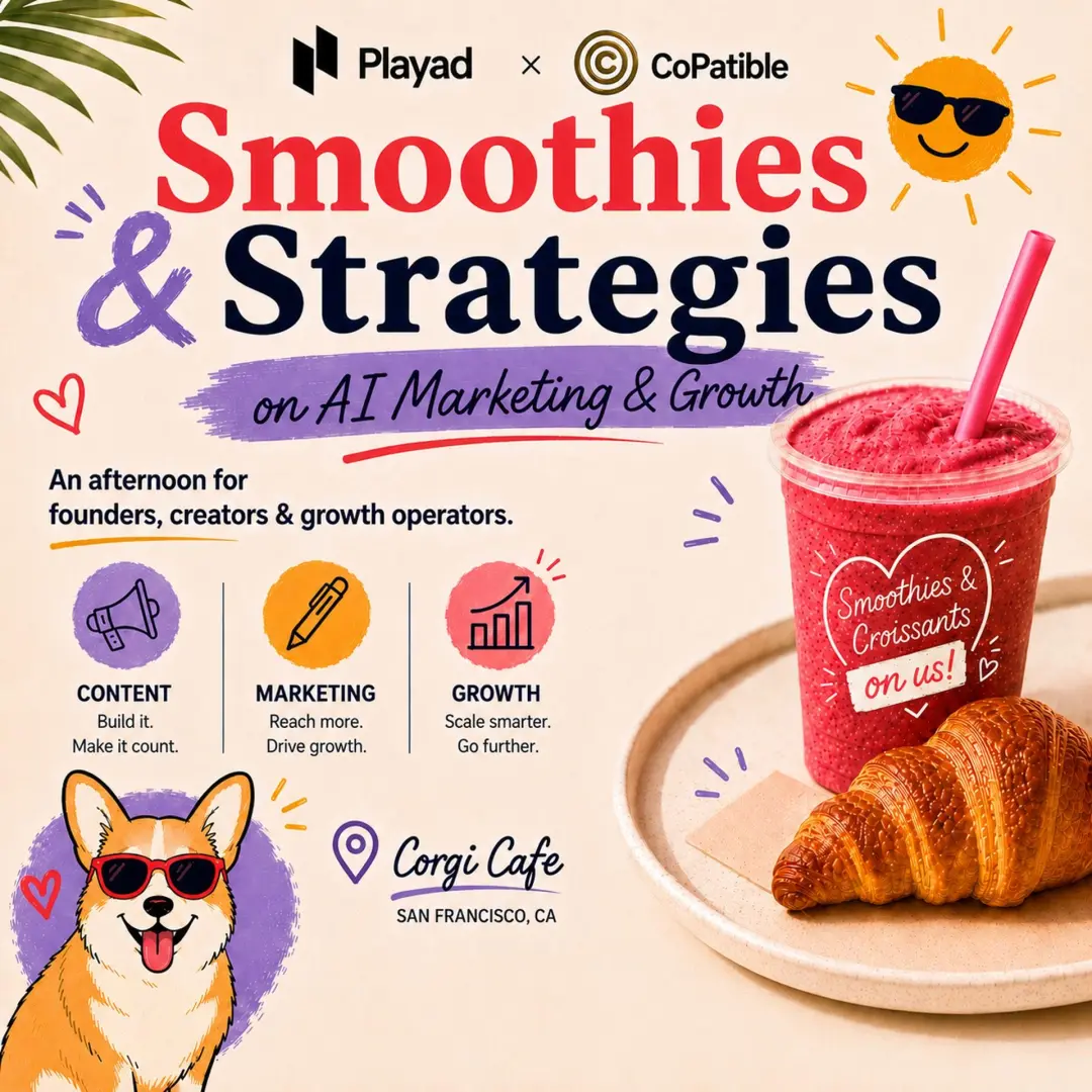 Smoothies & Strategies on AI Marketing & Growth 🧋