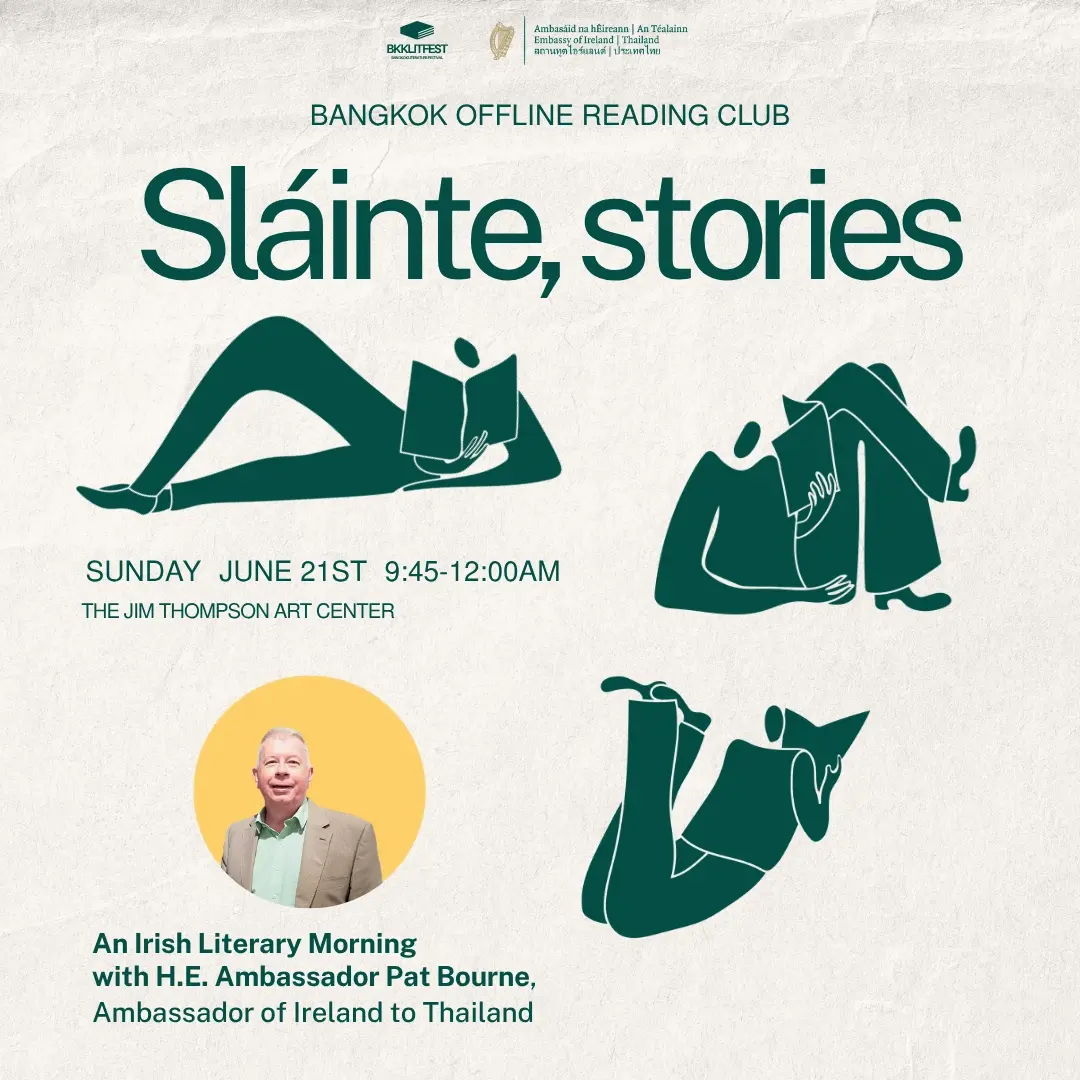 Sláinte, Stories: An Irish Literary Morning with Ambassador Pat Bourne