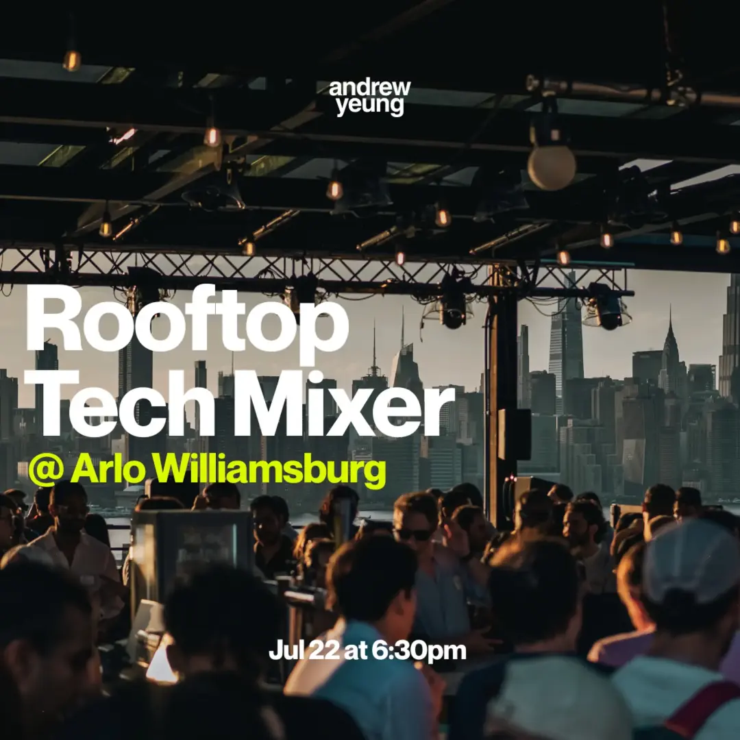 July Tech Rooftop Mixer (Hosted by Andrew Yeung)