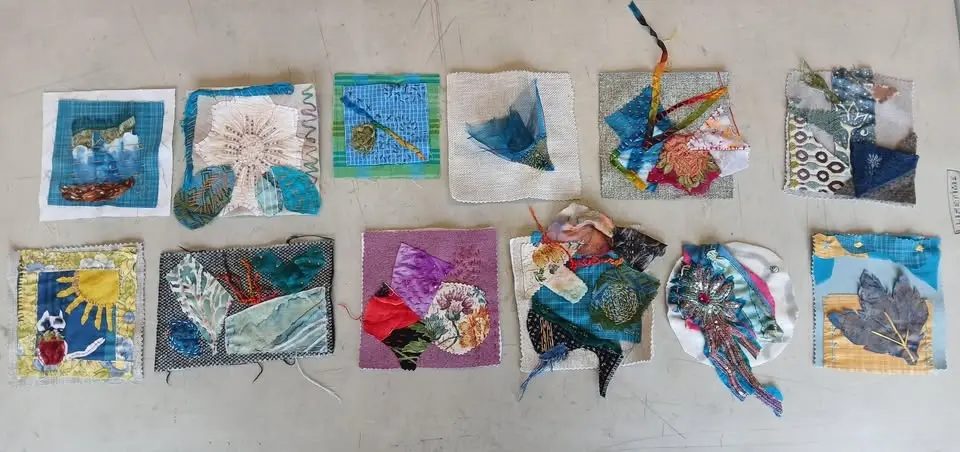 Meditative Stitching: Calm Creativity ½-Day Workshop (Intro)