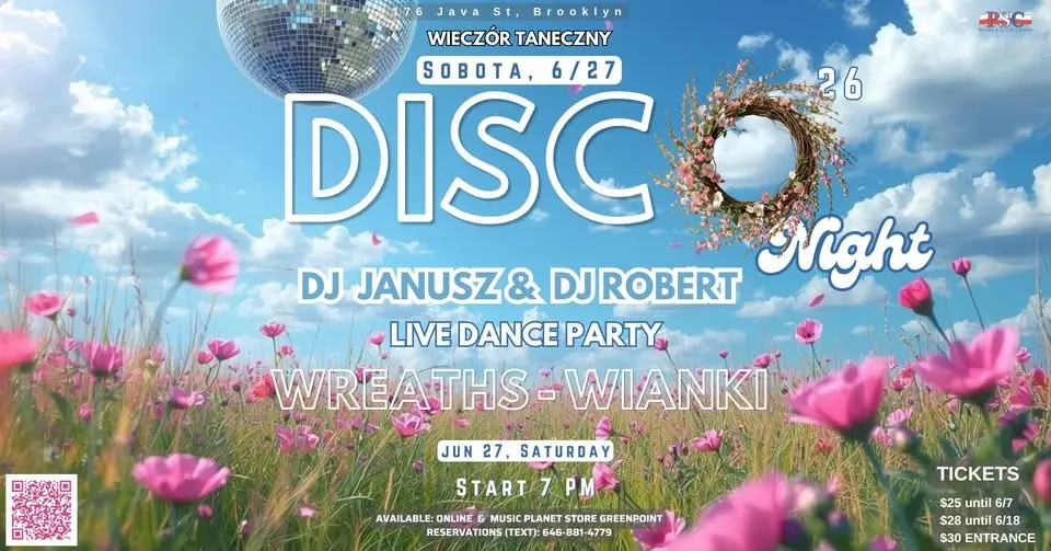 PSC Disco Nights 2026 - Everybody's welcome!
