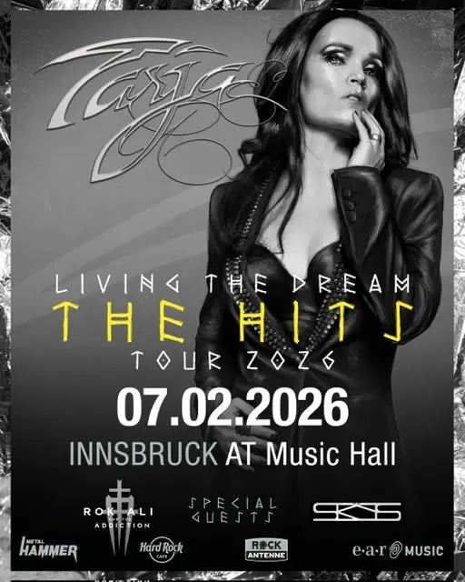 Tarja - LIVING THE DREAM – THE HITS TOUR 2026