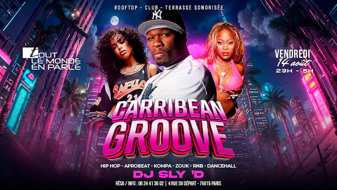 Soiree Caribbean Groove Open Air & Hiphop,Afrobeat