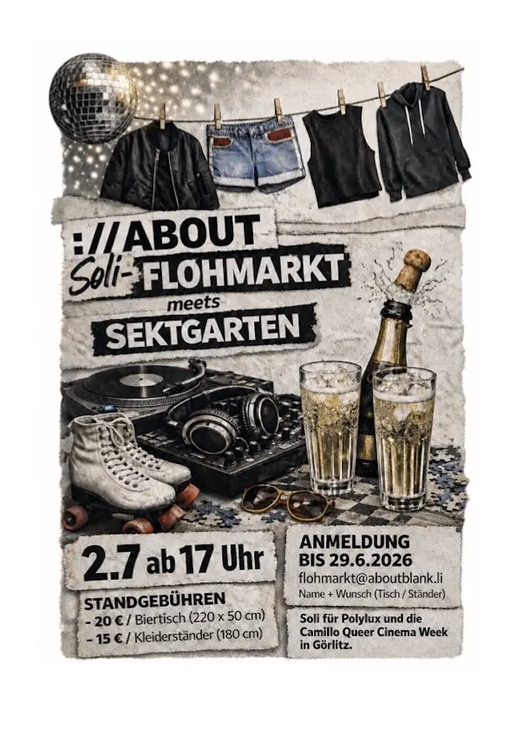 ://sektgarten x flohmarkt [free entry & open air]