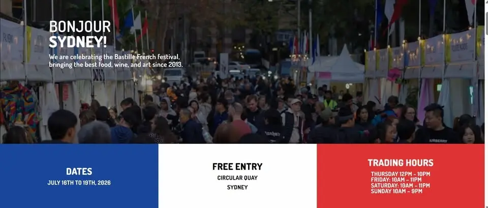 Bastille Festival Sydney