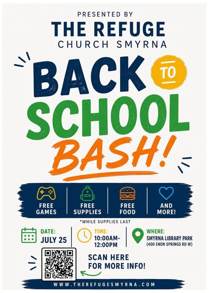 Back to School Bash @ Smyrna Library Park