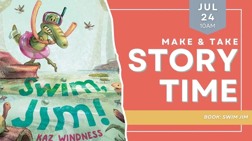 Make & Take Storytime: Swim Jim