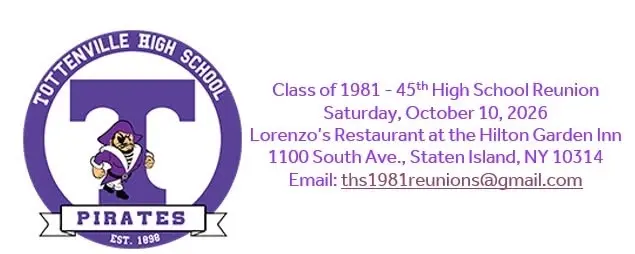 THS Class of 1981 - 45th Reunion