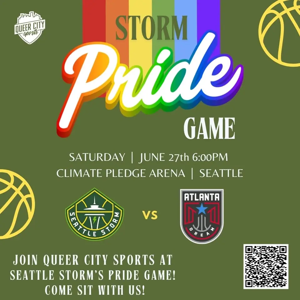 Seattle Storm Pride Game! 🏀 