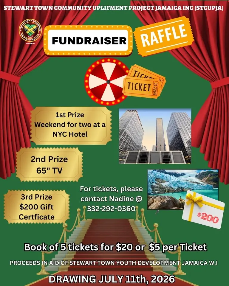 Raffle Fundraiser- STCUPJA Inc