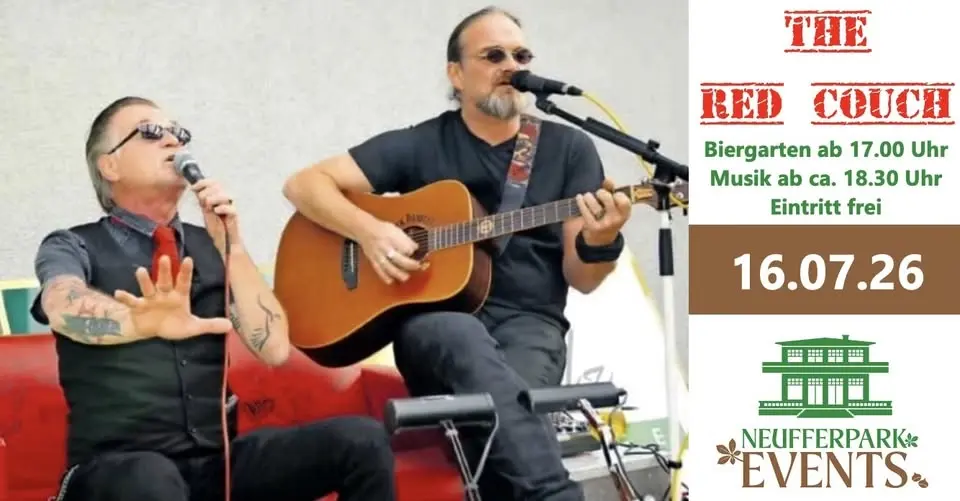 Red Couch im Neufferpark - Musiksommer Pirmasens 2026