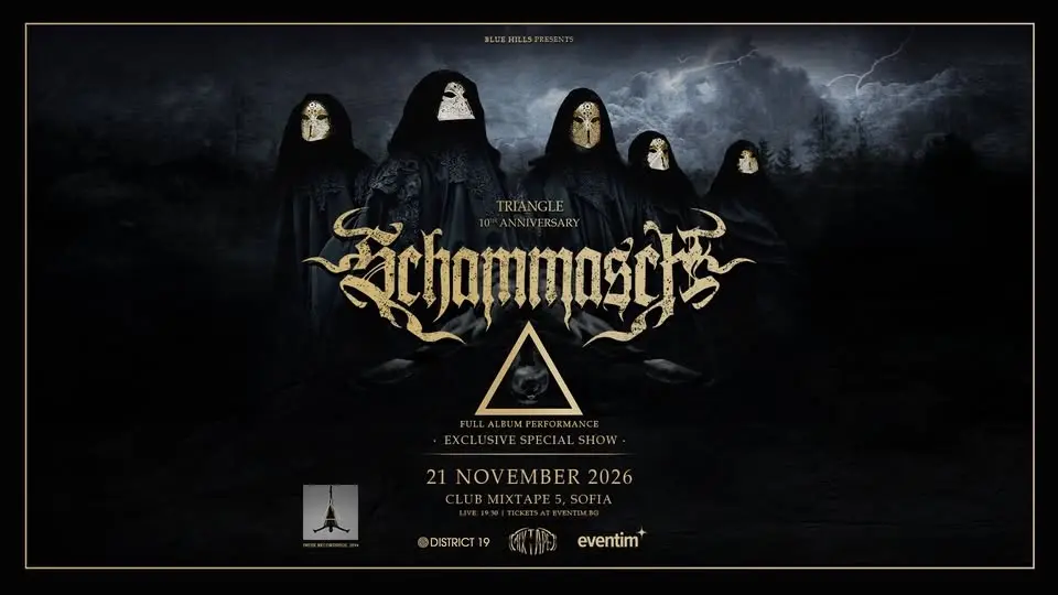 Schammasch | 21 ноември 2026 | Triangle (Full Album Live) | Mixtape 5, Sofia