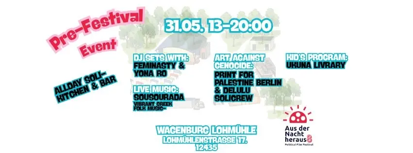 Pre-Festival Event (open air)