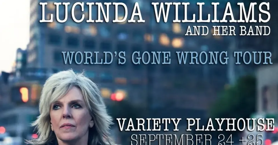 An Evening with Lucinda Williams and her band