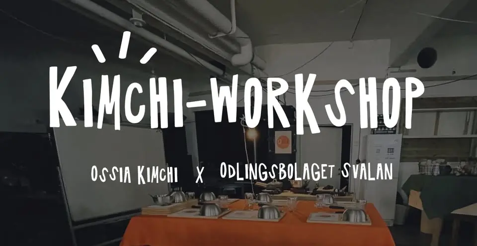 KIMCHI WORKSHOP - Gör din egen kimchi!