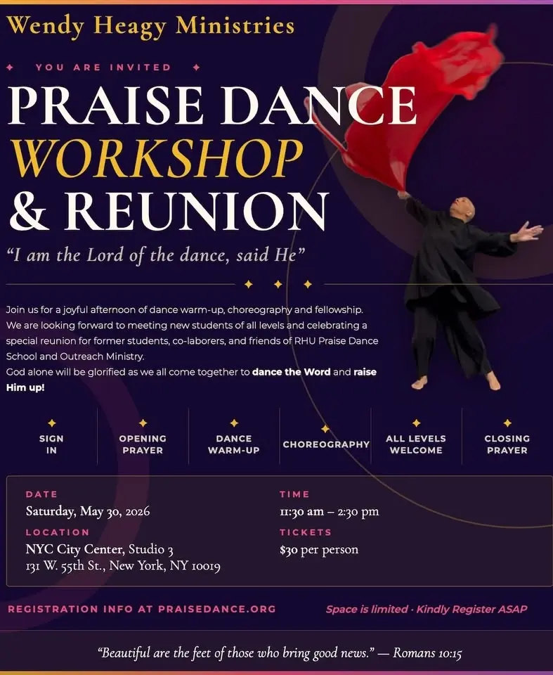 Praise Dance Workshop & Reunion
