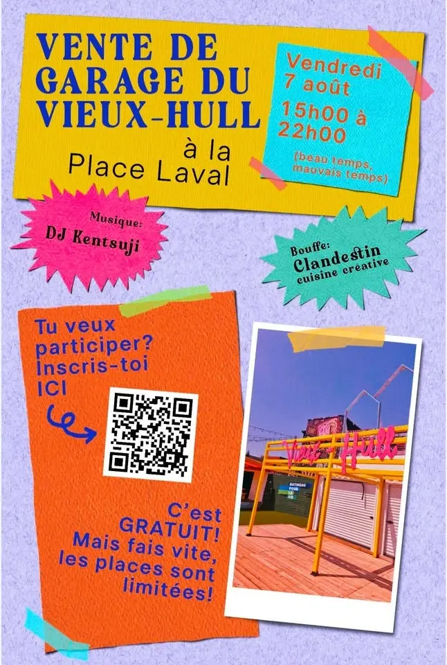 Vente de garage du Vieux-Hull