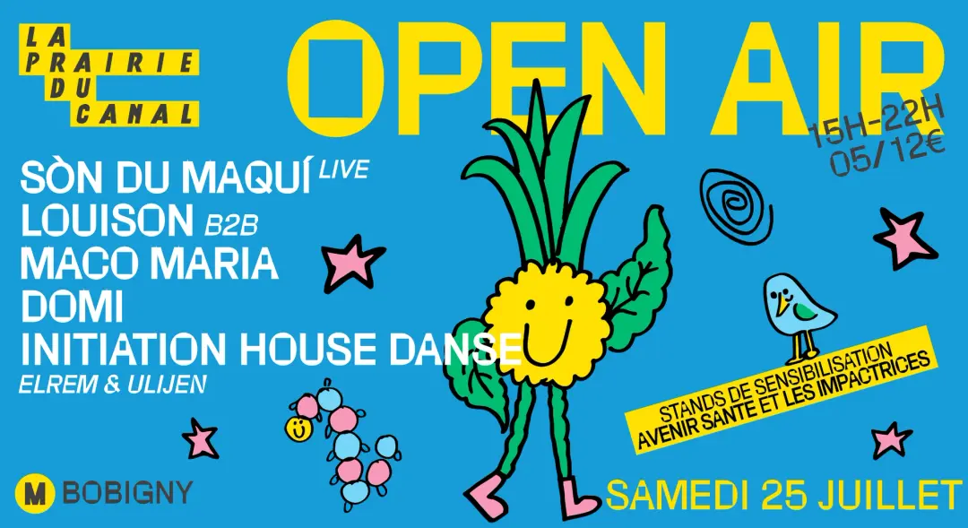 Open air- Louison b2b Maco Maria, Sòn du Maquís (live), Domi