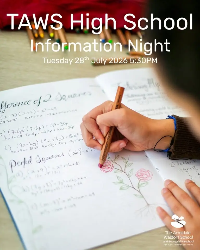 High School Information Night | The Armidale Waldorf School