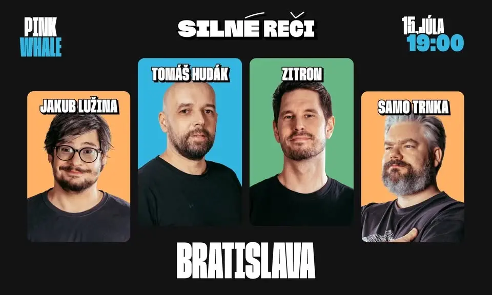 SILNÉ REČI - PINK WHALE