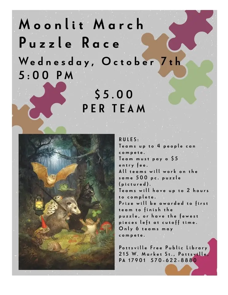 Moonlit March Puzzle Race