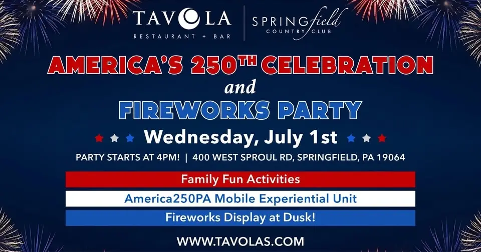 America’s 250th Celebration and Fireworks Party