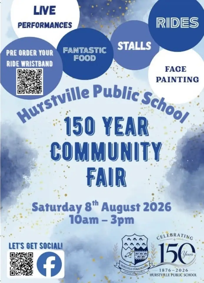 Hurstville Public School - 150 Year Community Fair