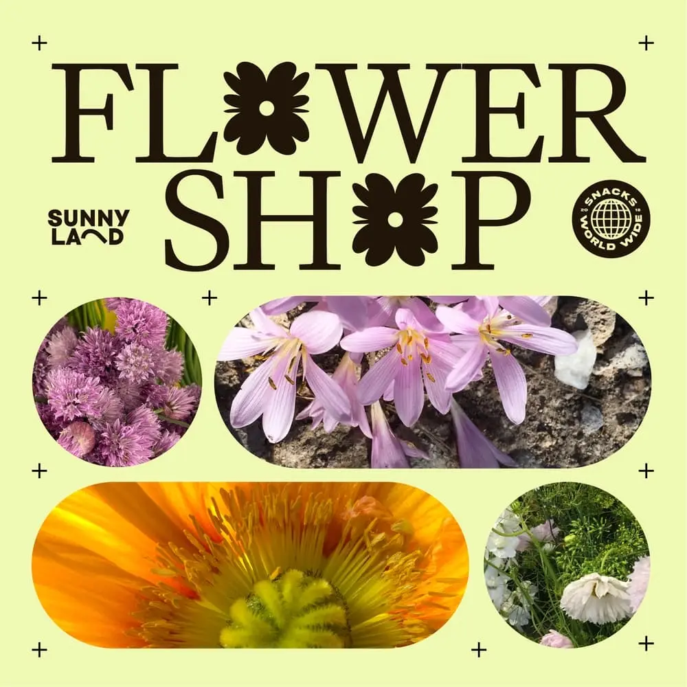 Sunnyland x Snacks Worldwide Flower Shop