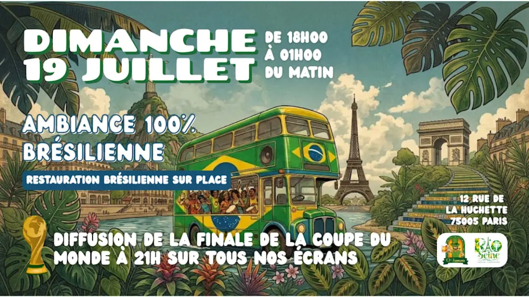 Finale De La Coupe Du Monde & Ambiance 100% Brésilienne