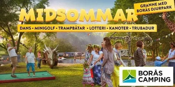 Midsommar på Borås Camping!