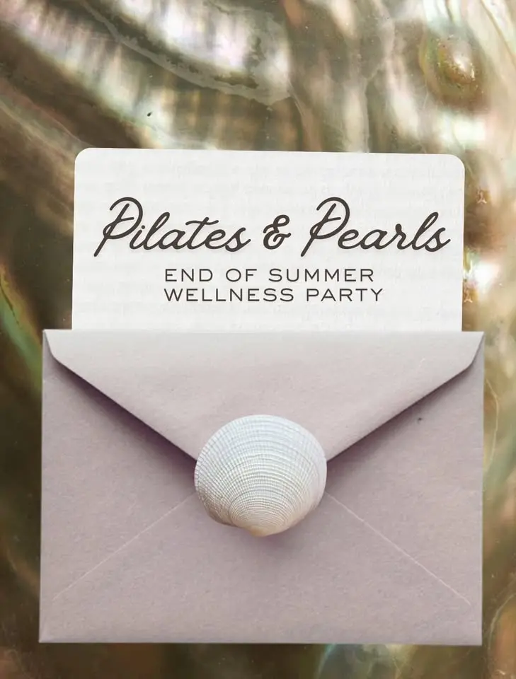 🤍Pilates & Pearls🤍- End of Summer wellness party