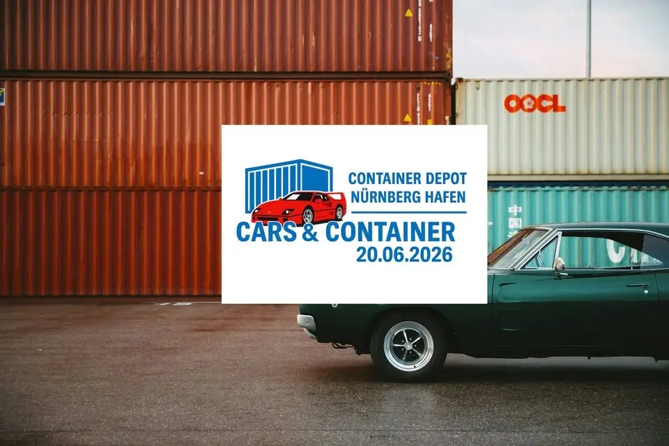 Cars and Container - Motor Festival im Container Depot Nürnberg Hafen
