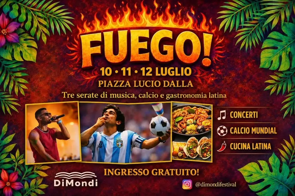 Fuego! America Latina a DiMondi - Piazza Lucio Dalla 