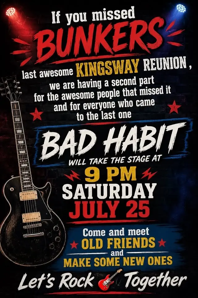 Kingsway 2 nd reunion by popular demand 