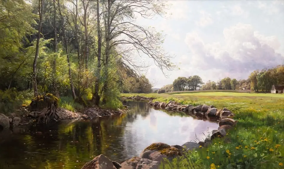 REALISM MÖTER IMPRESSIONISM- Peder Mønsted & Alfred Wahlberg
