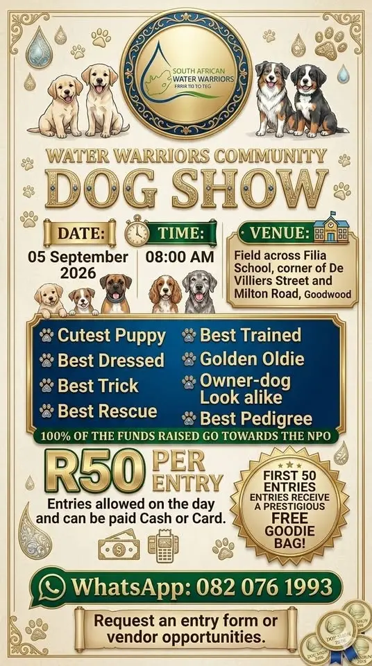 Water Warriors Charity Dog Show 2026