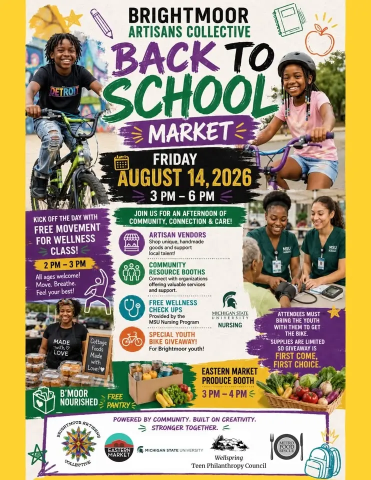 BAC Back To School Market, Movement & Bike Giveaway!