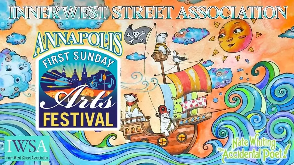 Annapolis First Sunday Arts Festival w/ The Accidental Poet!! 