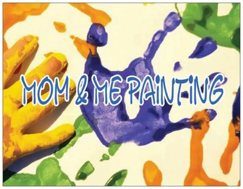 Mom and Me Painting