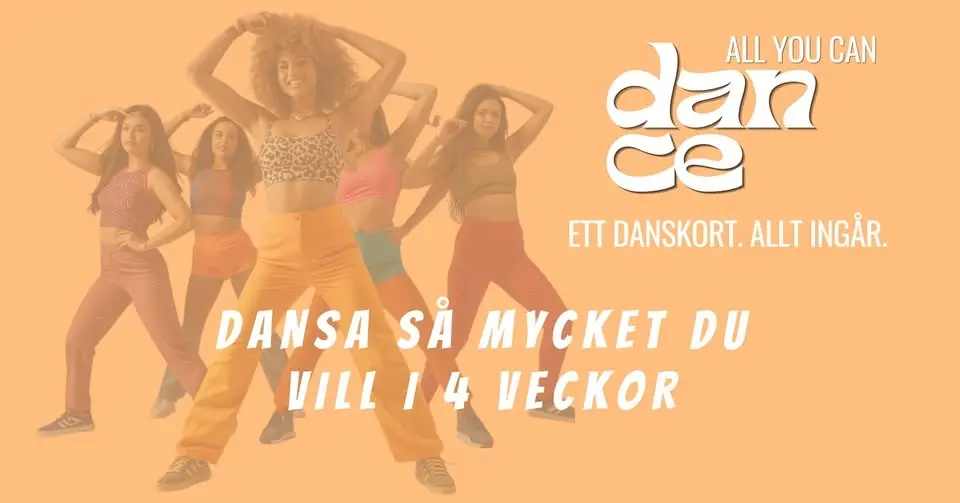 All You Can Dance - Intensivtermin - Uppsala Danscenter