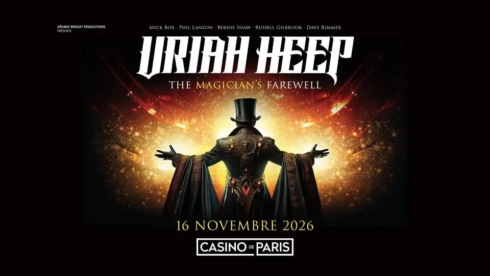URIAH HEEP | PARIS | Casino de Paris