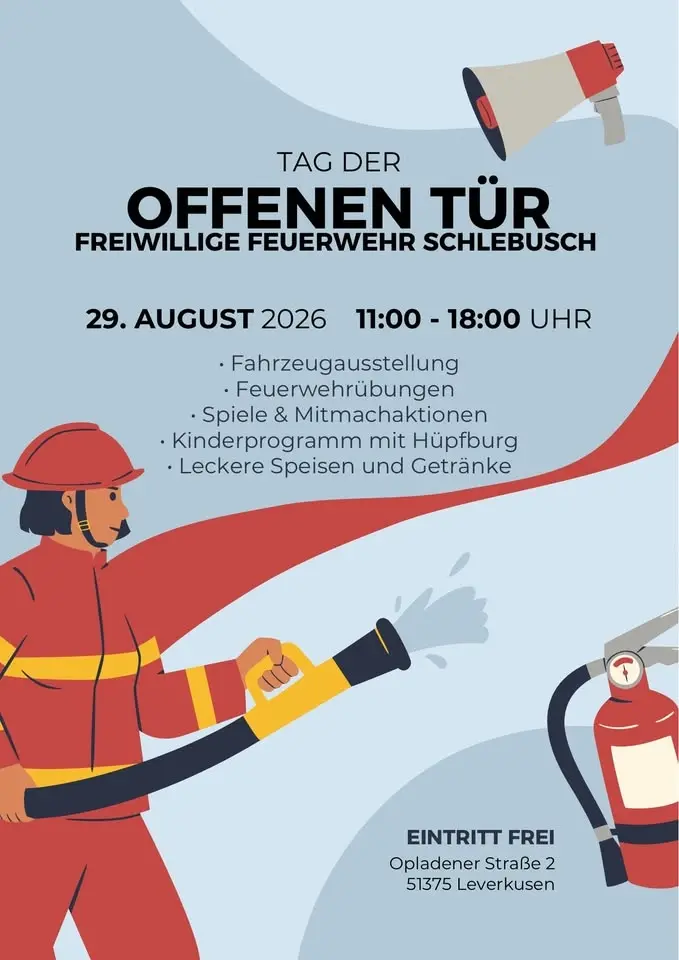 Tag der offenen Türe - Freiwillige Feuerwehr Schlebusch 